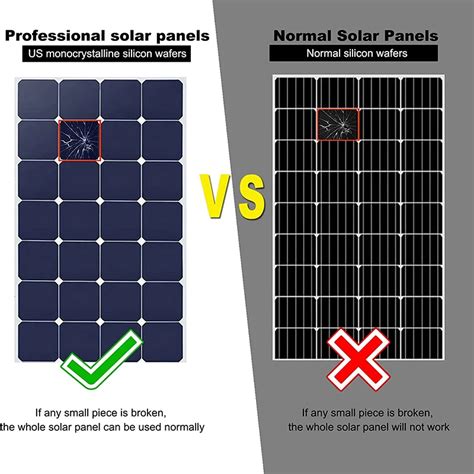 VDL Solar Panel Foldable 100W Monocrystalline Solar Panel 16 20V MC 4