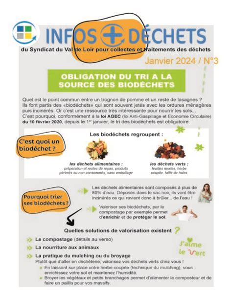 Infos tri des biodéchets Site officiel de la commune de Montval sur Loir