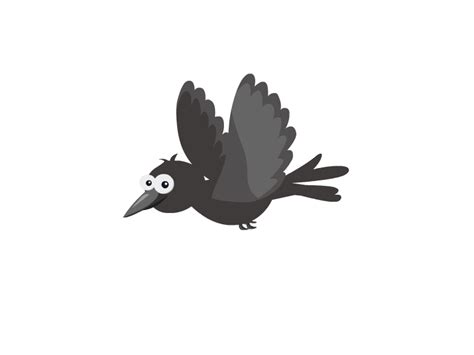 Dribbble - crow.gif by KeDar Ambatkar