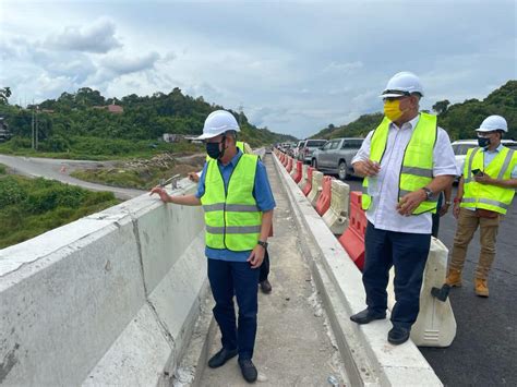 Pemantauan Dan Sesi Libat Urus Prestasi Pembinaan Lebuhraya Pan Borneo