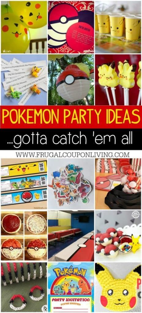 Pokemon Party Ideas - Gotta Catch 'Em All