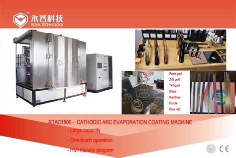 Metal Hooks Pvd Ion Plating Machine Titanium Gold Vacuum Plating Machine