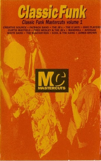 Classic Funk Mastercuts Volume Cassette Discogs