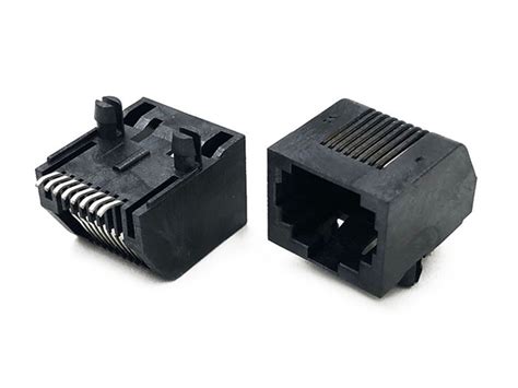 Rj45 8p8c Smd Jack Horizontal Without Shielded Manufacturer And Supplier Kls Electronic Co Ltd