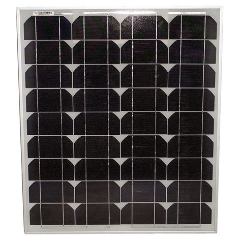 50 Watt Monocrystalline Solar Panel