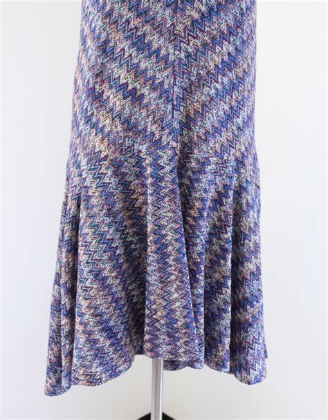 Maeve Anthropologie Westwater Chevron Knit Drop Waist Dress Size XS