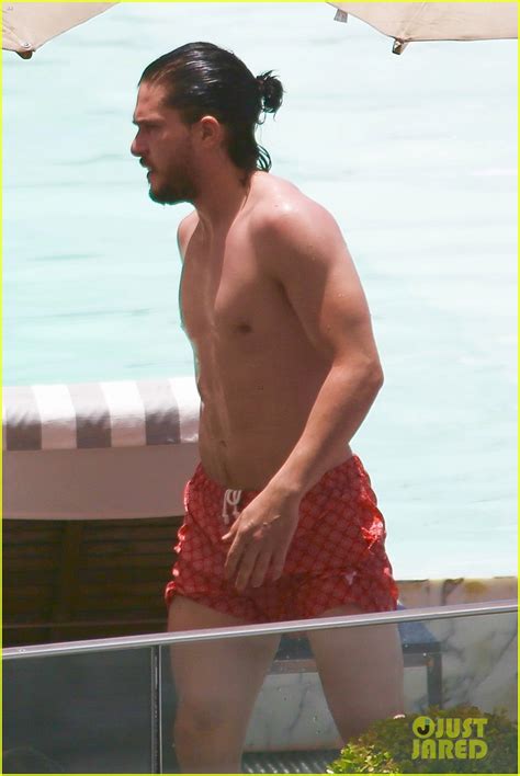 Kit Harington Goes Shirtless Bares Ripped Body Again In Rio Photo