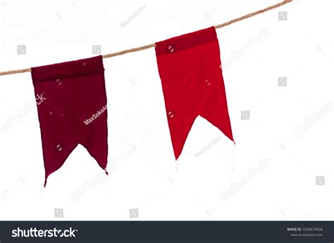 Triangular Flags On Rope Stock Photo Shutterstock