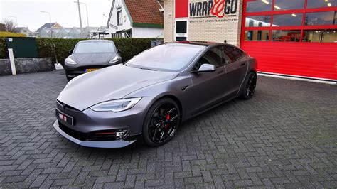 Tesla Model S M Gecertificeerd Car Wrapper Wrapandgo De Lier