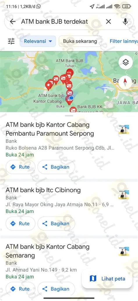 Cara Mencari Atm Bank Bjb Terdekat Dari Lokasi Saya Sekarang