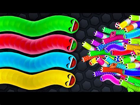 Slither.io - THE WAR OF TWO SNAKE ARMIES! // Epic Slitherio Gameplay (Slitherio Funny Moments)