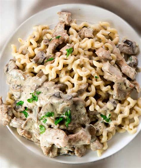 Russian Beef Stroganoff From Scratch Chefjar