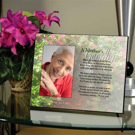 Memorial Picture Frames For Mom Beloved Mother Memorial Frame