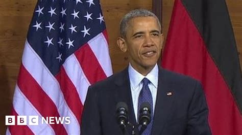 Barack Obama gives keynote speech - BBC News