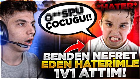 BENDEN NEFRET EDEN 13 YAŞINDAKİ HATERIMLA VS ATTIM VALORANT TÜRKÇE