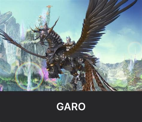 Buy Ffxiv Garo Mounts Boost Service