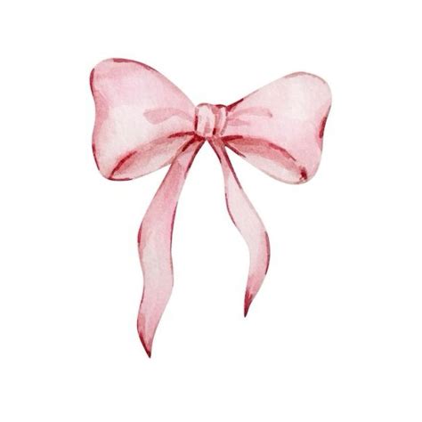 Pin On Pins By You In Pink Drawing Bow Drawing Ribbon Bows