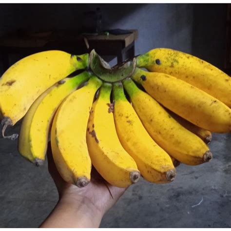 Jual Buah Pisang Raja Bulu Super Manis 1 Sisir Shopee Indonesia