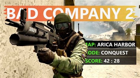 Battlefield Bad Company 2 2021 ARICA HARBOR Multiplayer 42 28