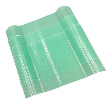 Green GRP FRP Roof Clear Corrugated Fibreglass Transparent Fiberglass