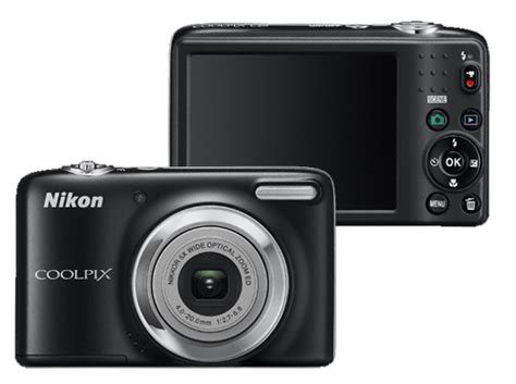 Nikon L25 Negra Kit Cámara Compacta Digital - Cámara fotos digital ...