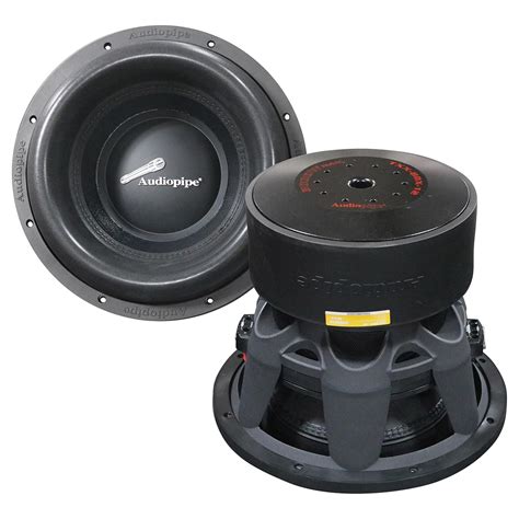 Audiopipe Competition Woofer W Rms W Max Dual Ohm Voice