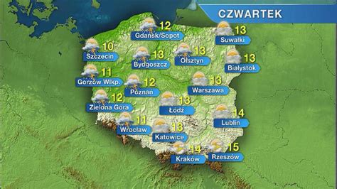 Prognoza pogody na dziś burzowe chmury na północy i zachodzie TVN Meteo