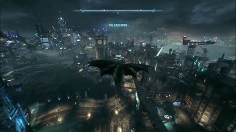 Batman™ Arkham Knight Free Roam Arkham Asylum Skin And Batmobile Youtube