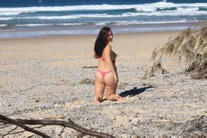 Bikini Model Tiger Lily AI Enhanced Photo Gallery