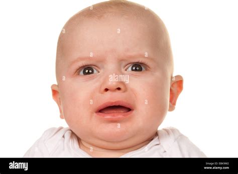 portrait of a crying baby Stock Photo - Alamy