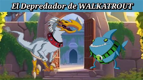 GLUEVIOTA DEPREDADORES Nuevos WALKATROUT Ben 10 Nemetrix Omnitrix