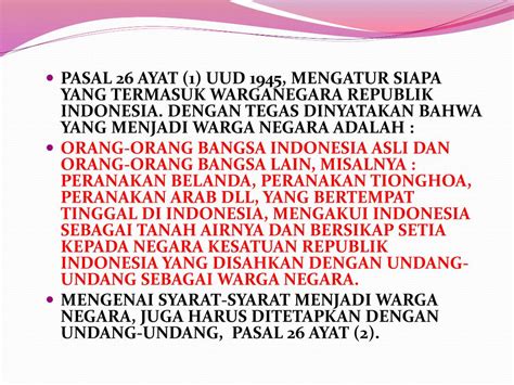 Pasal 26 Ayat 1 - Berbagi Informasi