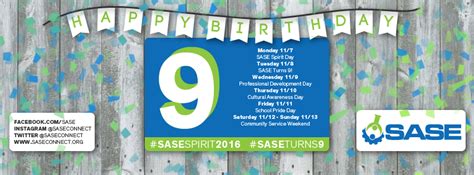 Happy 9th Birthday Sase November 8th 2016 Marks The 9th By Ryan