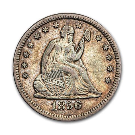 Buy 1856 O Liberty Seated Quarter Xf Details Apmex