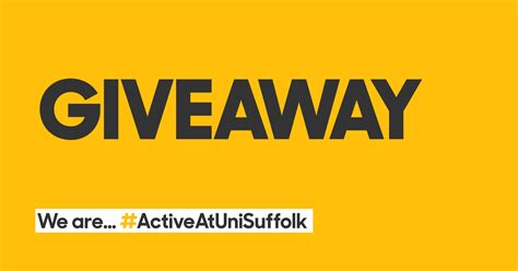 Uni Of Suffolk On Twitter Have You Entered Our Competition To Win A