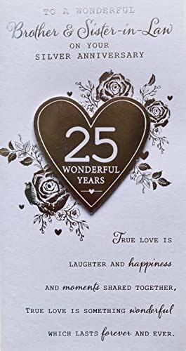 Son Daughter In Law Th Wedding Anniversary Card On Your Silver