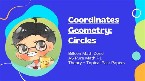 9709 As Pure Mathematics P1 Coordinates Geometry Circles Theory