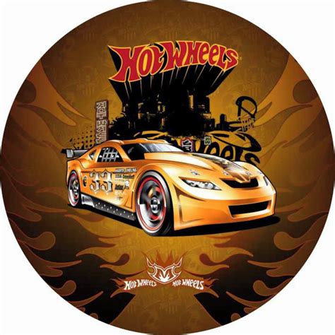 Painel Redondo Hot Wheels Elo Produtos Especiais