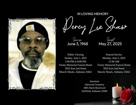 Supporting Loved Ones Trinity Funeral Home Muscle Shoals Obituaries 8