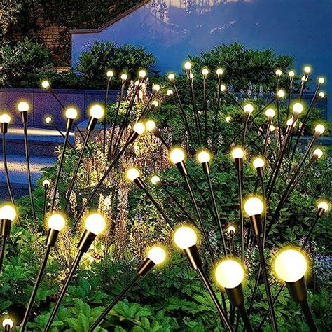 Carastek Pi Ces Led Lumi Re De Jardin Solaire Lumi Res Solaire De