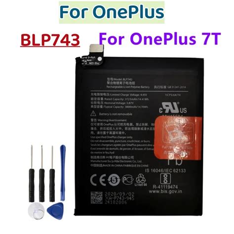 New Original Battery Blp Mah For Oneplus T One Plus T Phone