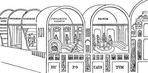 Roman Bath Clipart Etc