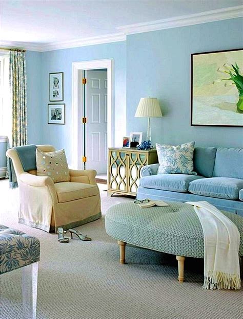 30+ Blue Walls Living Room - DECOOMO