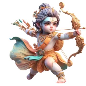 lord ram balrup design ram ram mandir shri ram png transparent image