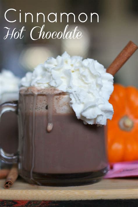 Homemade Cinnamon Hot Chocolate - Mama Knows It All