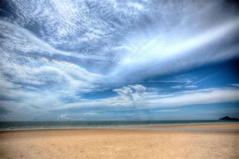 Beautiful Calm Empty Beach Scenery Free Photo Rawpixel