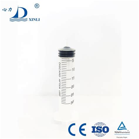 Medical Disposable Luer Lock Syringe With Needle For Hospital Use