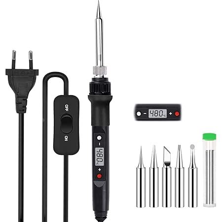 Corslet Soldering Tool Kit With Adjustable Temperature Welding Iron