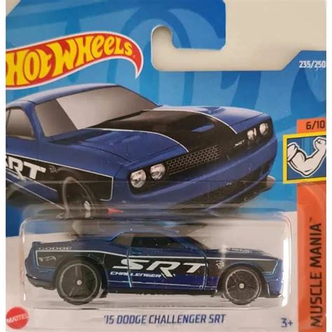 Hot Wheels Muscle Mania 15 Dodge Challenger Srt Universo Hot Wheels