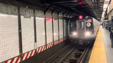 Mta Special R A Rerouted E Train Via R Line At Times Square